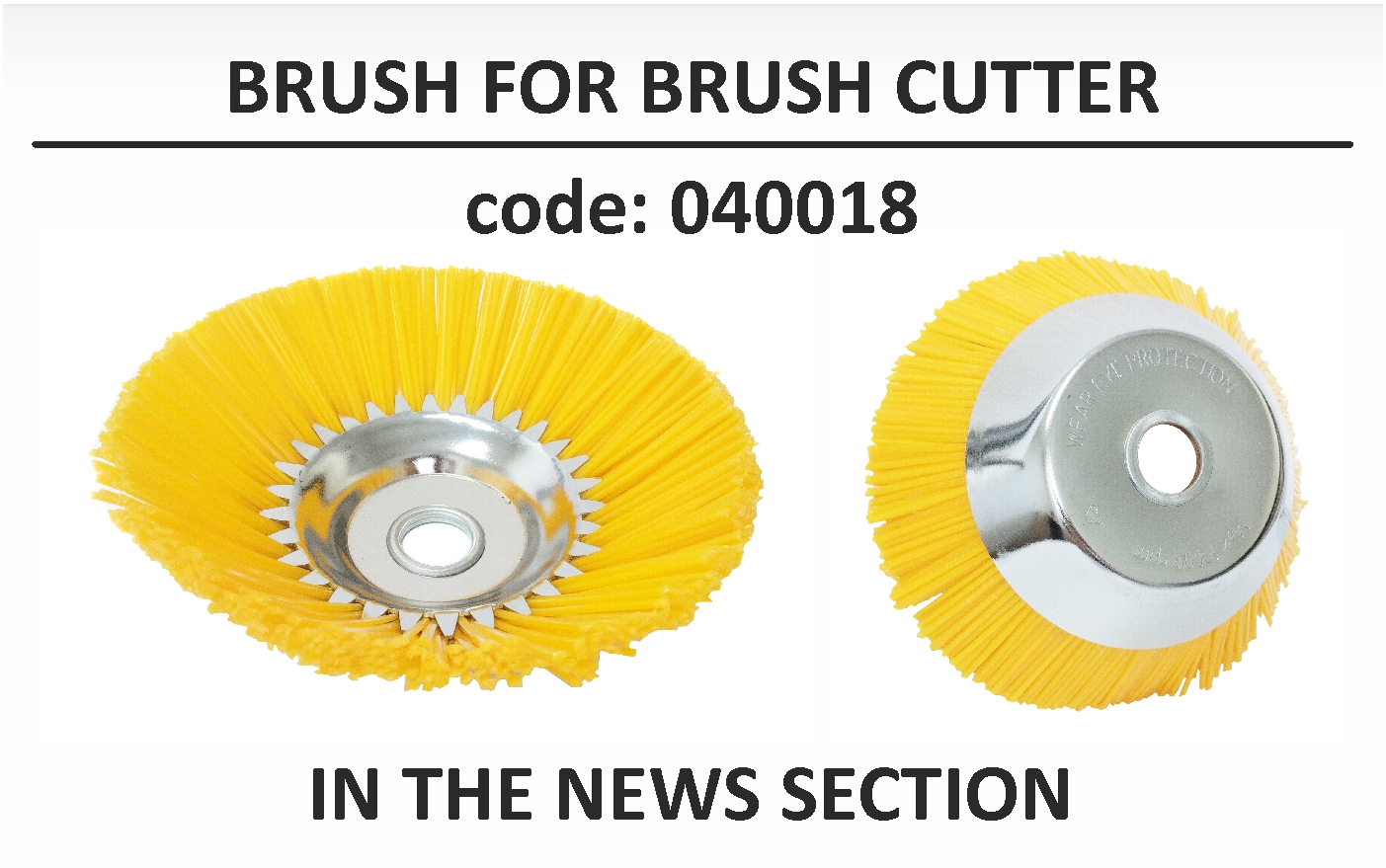 Brush for brush cutter - nylon